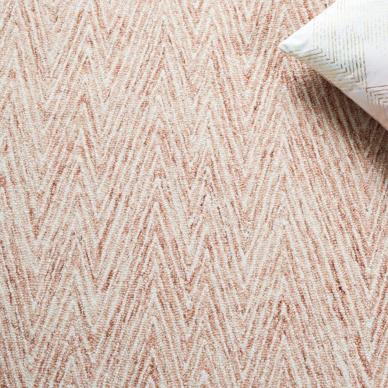 Abstract ABT426 Handmade Indoor Accent Rug - Brown/Ivory - 3'x5' - Safavieh