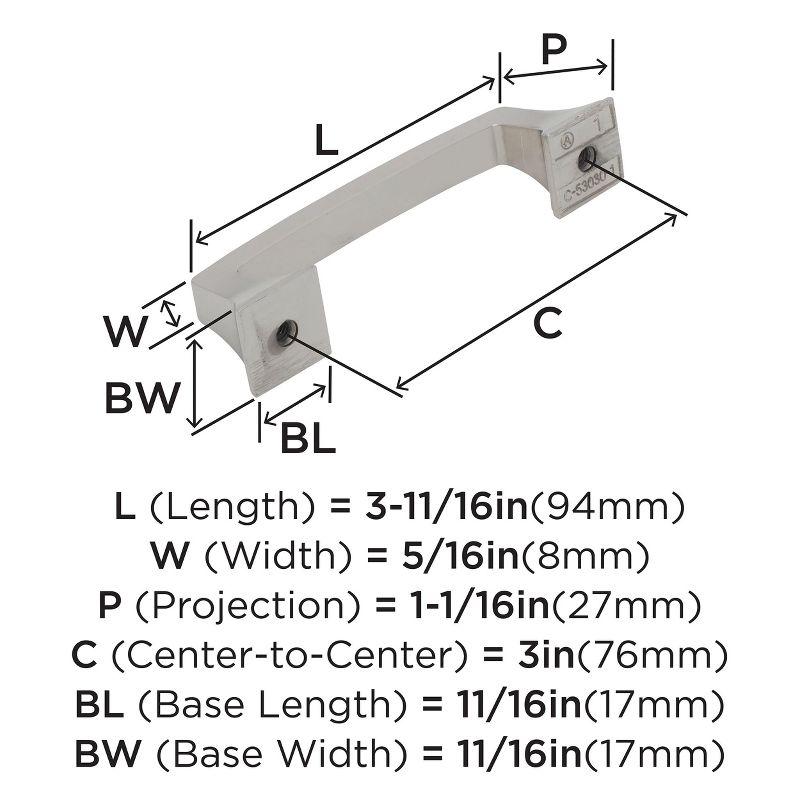 Mulholland 3" Center to Center Bar Pull