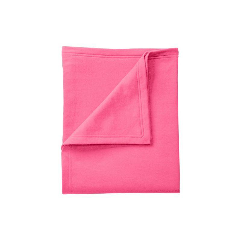 Port & Company Core Fleece Sweatshirt Blanket - Neon Pink