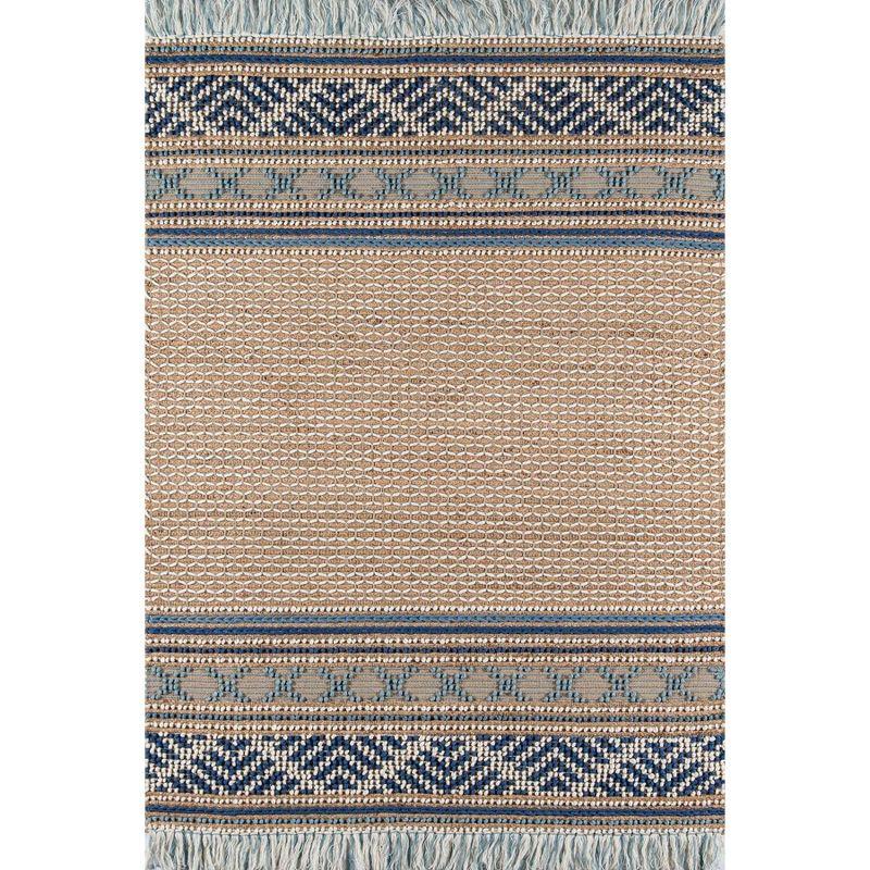 Esme Geometric Rug Blue - Momeni