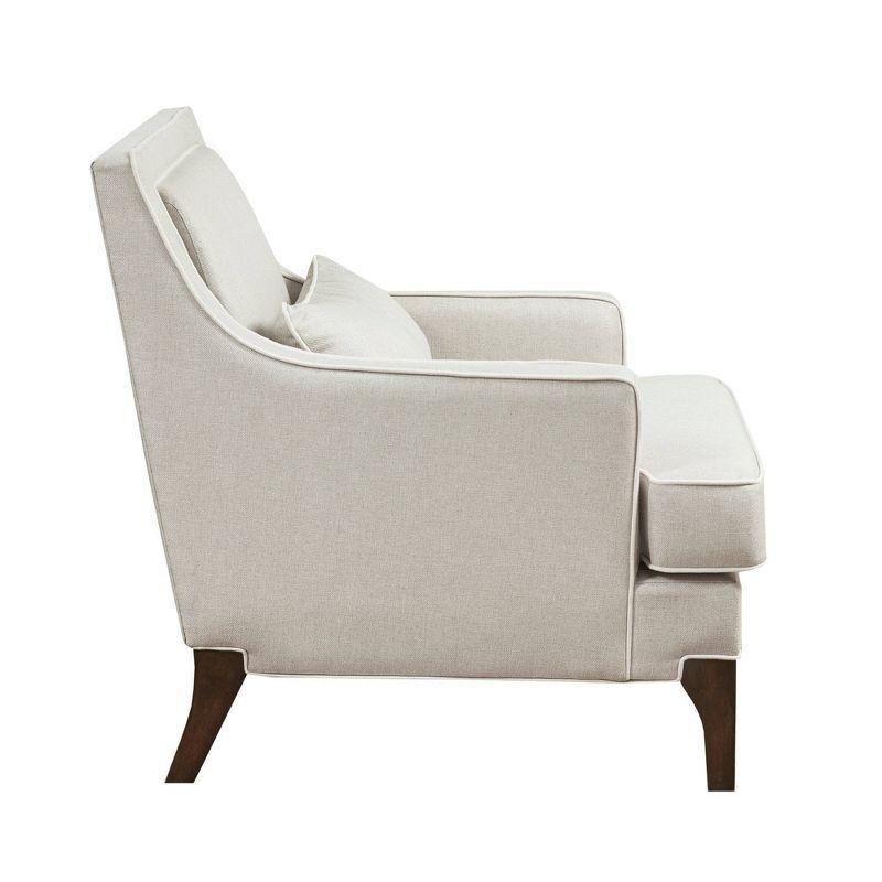 Collin Wide Armchair with Toss Pillow