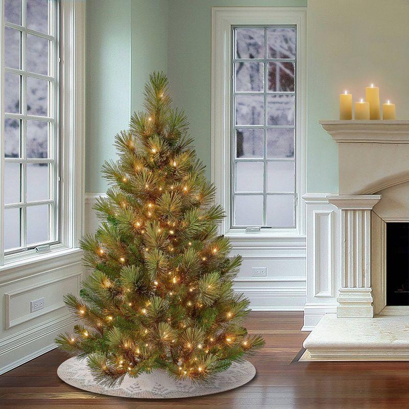 Charleston Pine 4.5' Pre-Lit Artificial Christmas Tree with Clear Lights