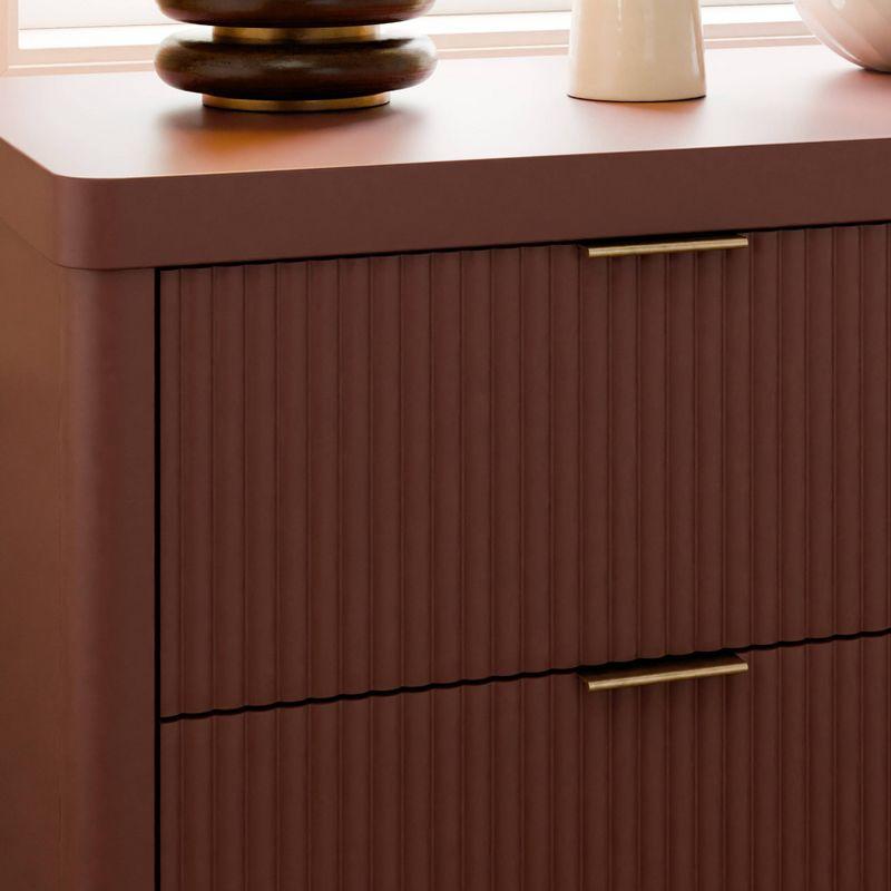 Brimsley Tambour 6 - Drawer Assembled Dresser