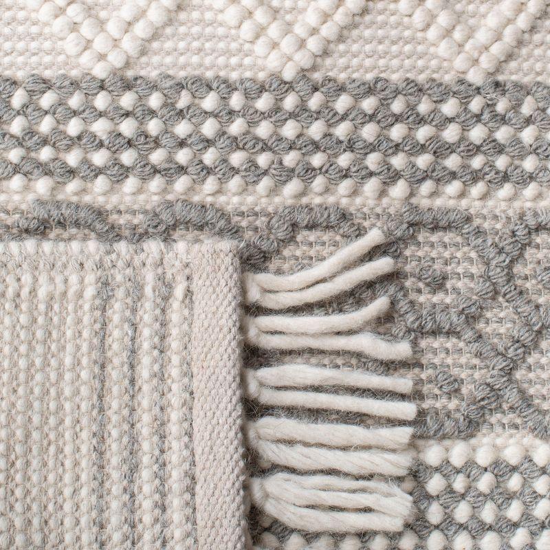 Natura NAT859 Hand Woven Indoor Accent Rug - Ivory/Grey - 3'x5' - Safavieh