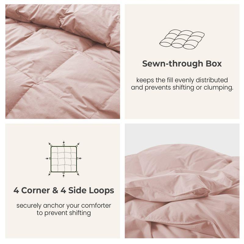 600 Fill Power All Season Down Comforter Duvet Insert