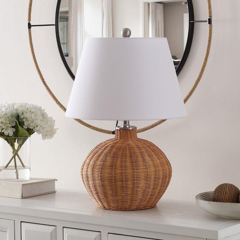 Juana Table Lamp - 22 Inch Height - TBL4468 - Natural - Safavieh