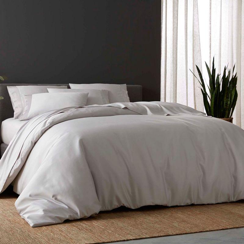 DOZ Bamboo Viscose Duvet Cover Set, Organically Grown Bamboo, Buttery Soft, Cooling, High GSM