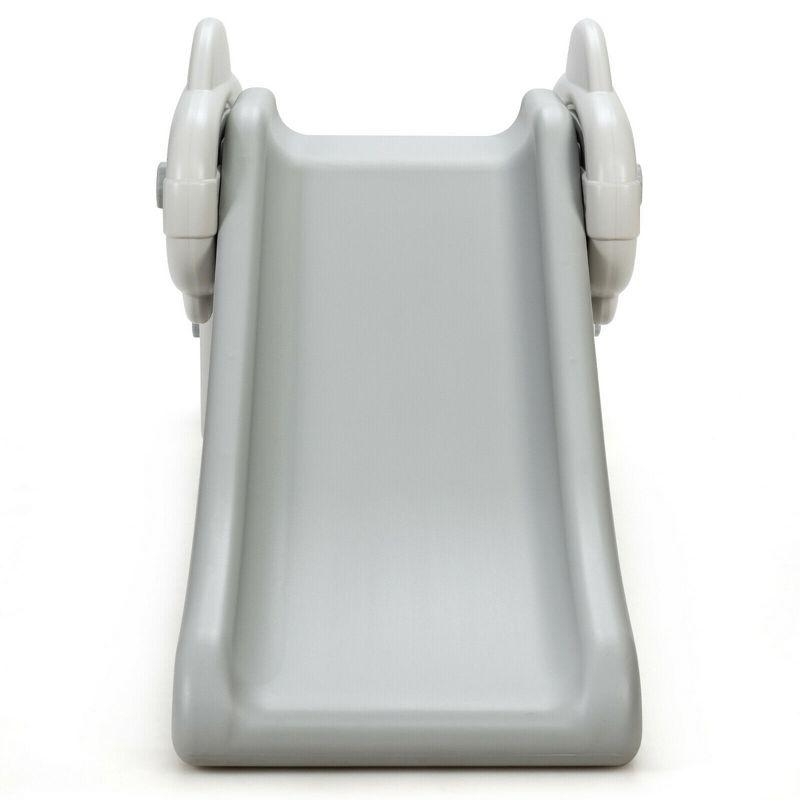 Costway Baby Slide Indoor First Play Climber Slide Set for Boys Girls Gray