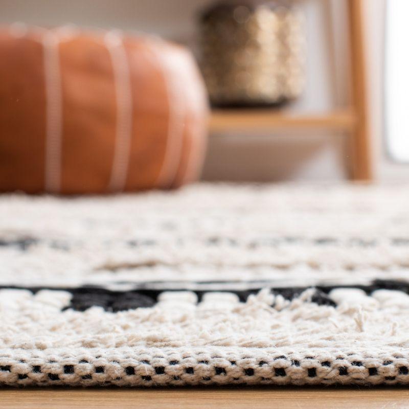Natura NAT651 Hand Woven Area Rug - Beige/Black - 6'x9' - Safavieh.