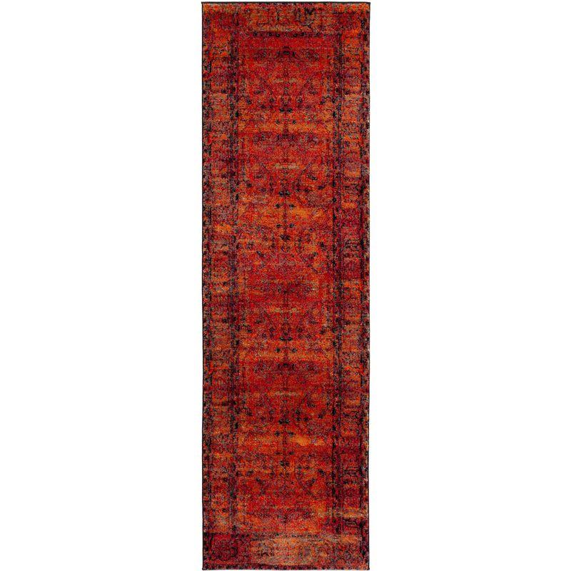 Vintage Hamadan VTH216 Power Loomed Area Rug  - Safavieh