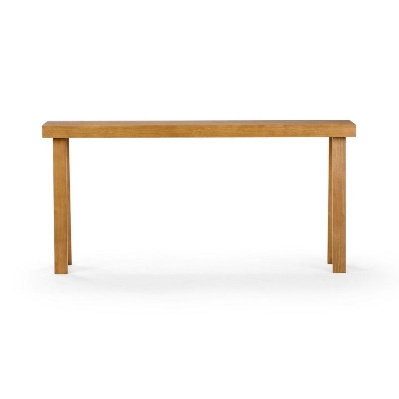 Plank+Beam 66" Classic Console Table, Solid Wood Entryway Table, Foyer Tables, Narrow Console Tables