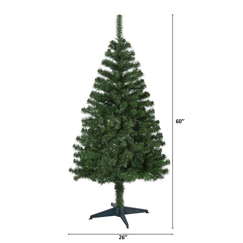 Nearly Natural 5-ft Northern Tip Pine Artificial Christmas Tree