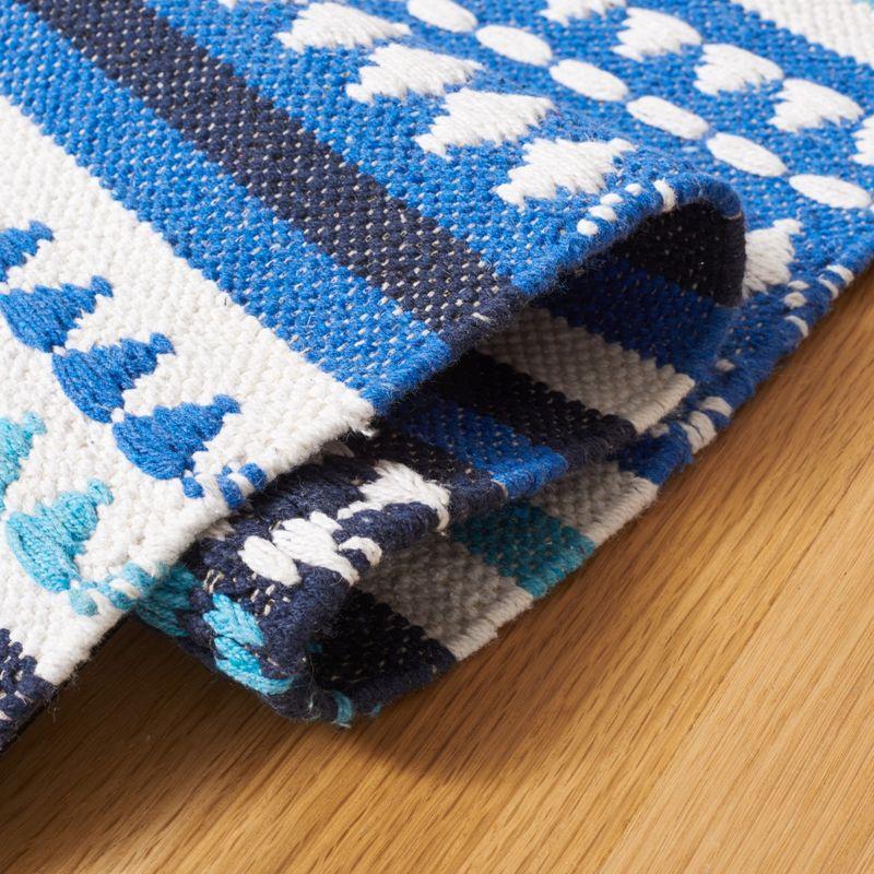 Montauk MTK451 Hand Woven Area Rug - Blue/Ivory - 4'x6' - Safavieh.
