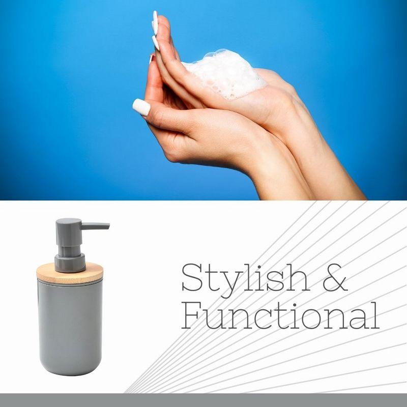 Evideco Padang Soap and Lotion Dispenser with Bamboo