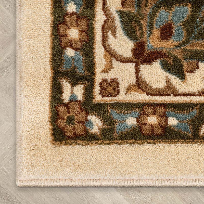 Well Woven Pyla Oriental Panel 10'11" x 15' Red Area Rug