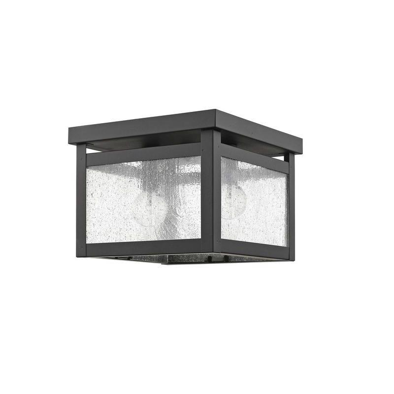 Livex Lighting Milford 2 - Light Flush Mount in  Bronze