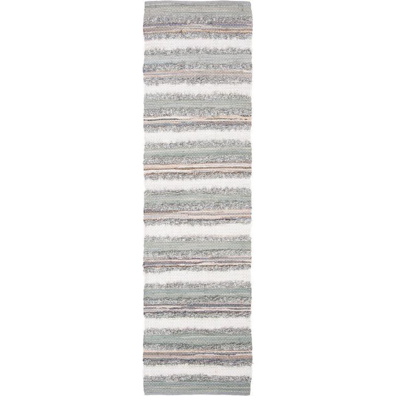 Montauk MTK951 Hand Woven Runner Rug - Grey/Multi - 2'3"x8' - Safavieh.