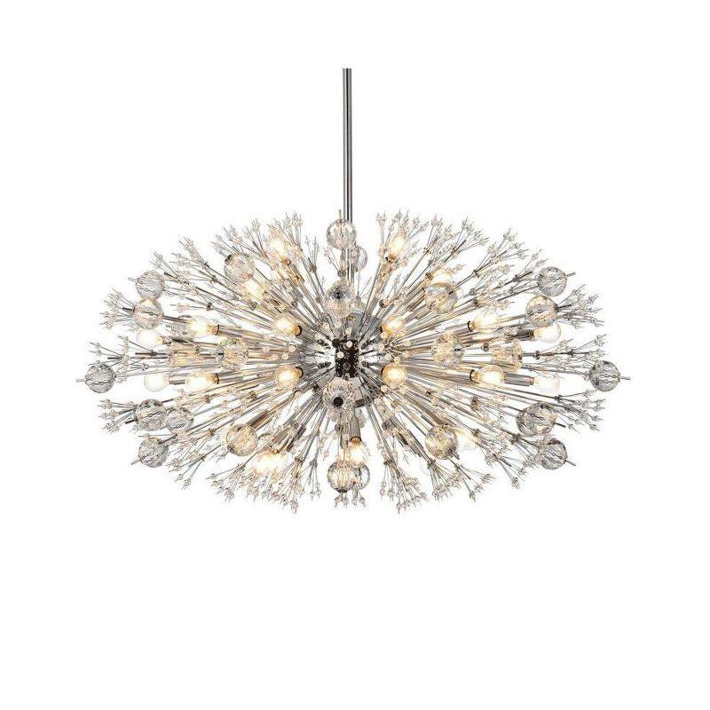 Elegant Lighting Vera 38 - Light Pendant in  Chrome