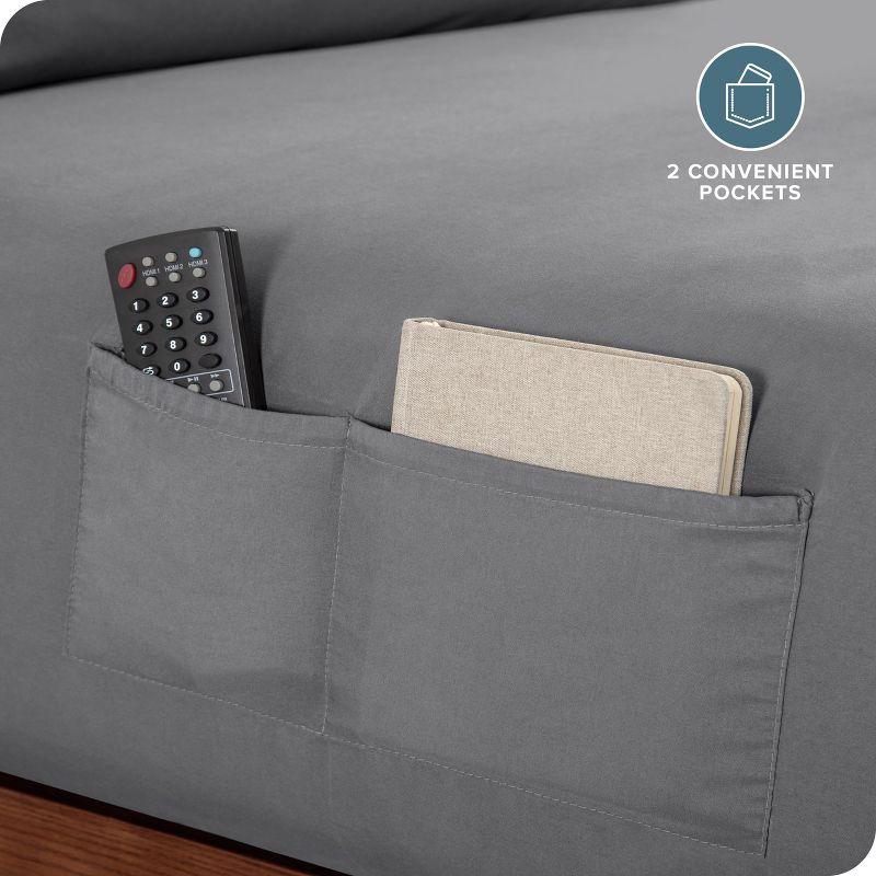 Bare Home Microfiber Dual Pocket Sheet Set