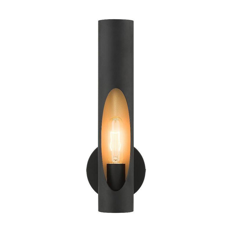 Livex Lighting Novato 1 - Light Wall Light in  Black