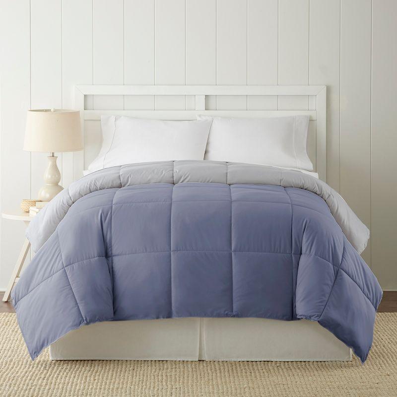 Modern Threads Modern Threads Sanctuary by PCT Down Alternative Microfiber Quilted Reversible Comforter & Duvet Insert - Soft, Comfortable Alternative to Goose Down - Bedding for All Seasons