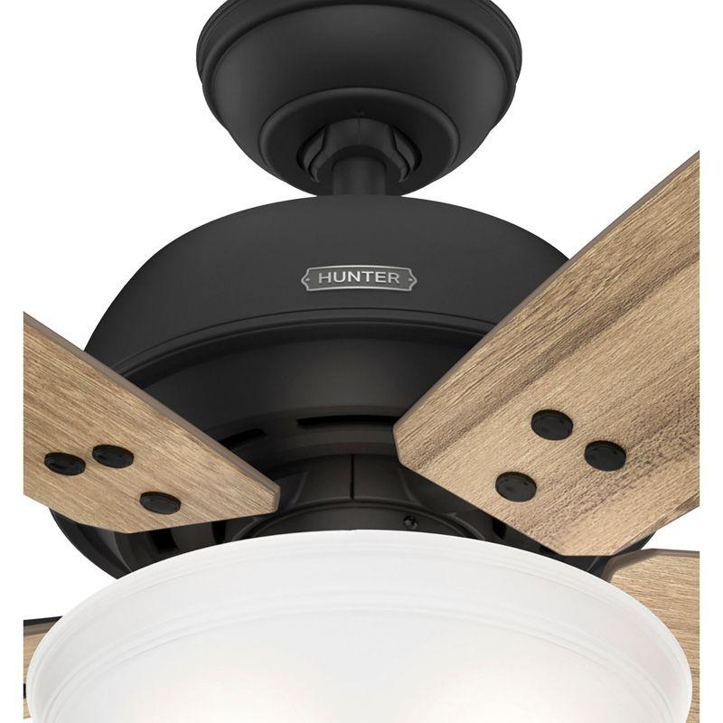 60" Reveille 5 - Blade Ceiling Fan With LED Light Kit And Pull Chain