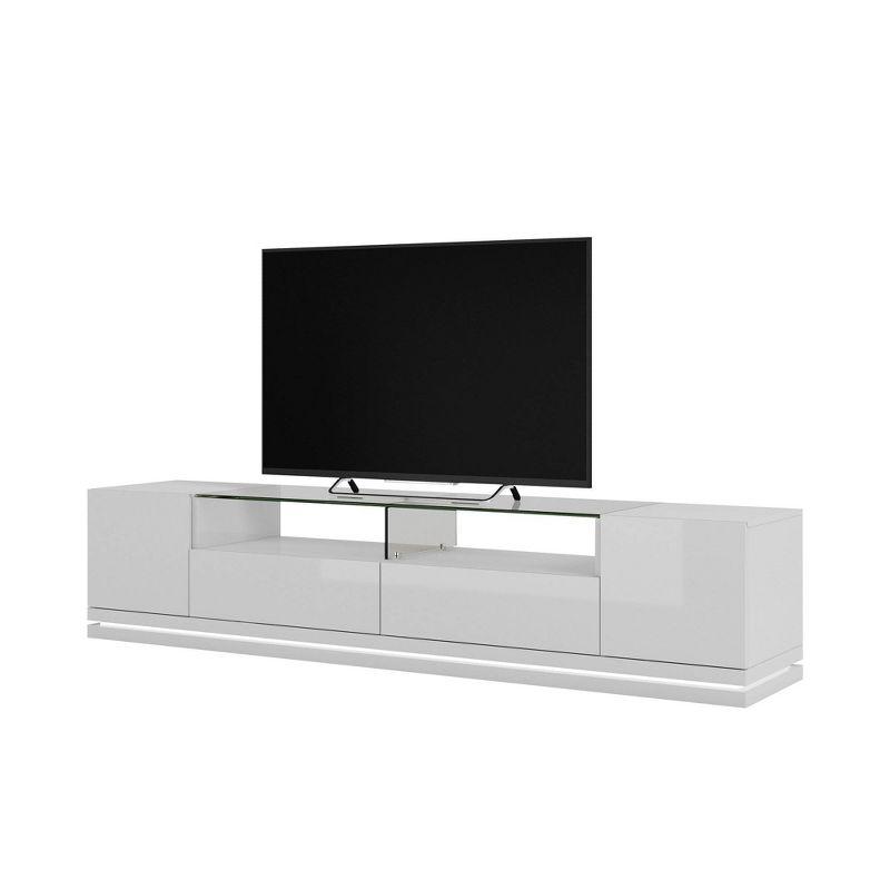 Vanderbilt with Led Lights TV Stand for TVs up to 70" - Manhattan Comfort