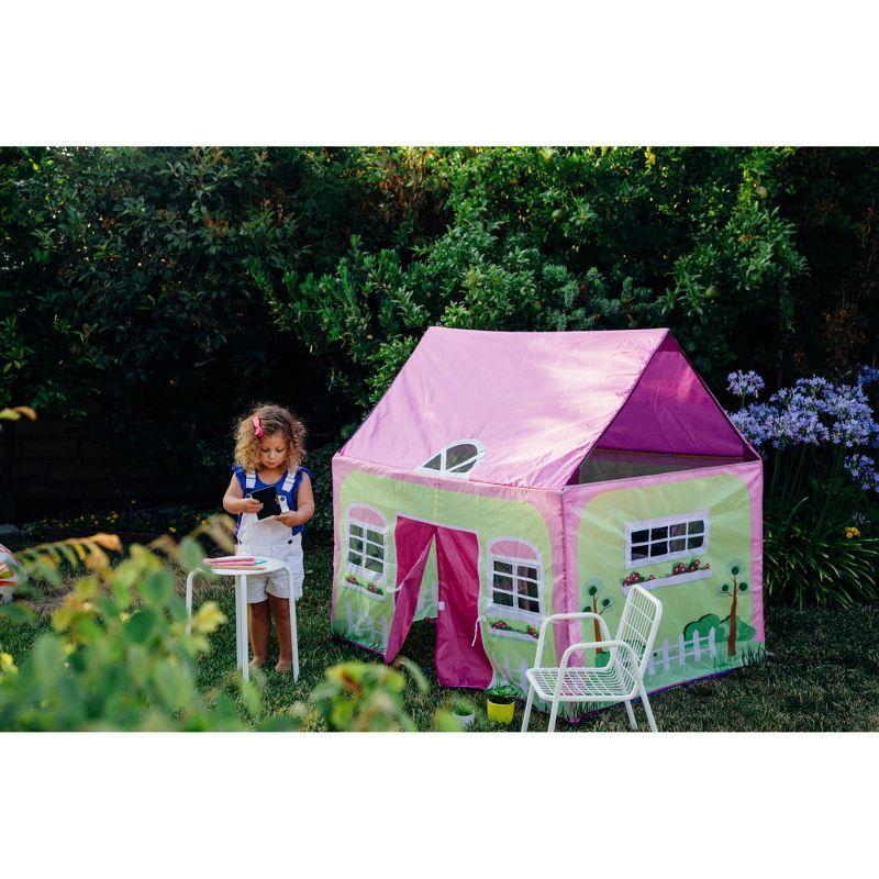 Lil' Cottage House Play Tent with Garden Graphics