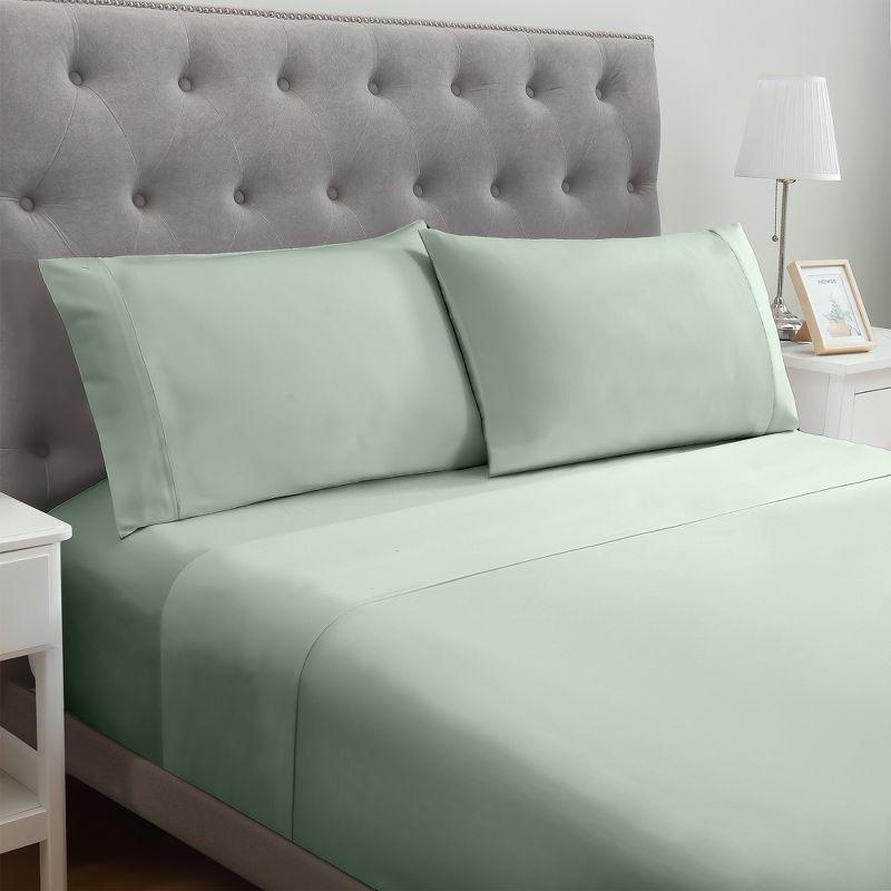 Seafoam Full Deep Pocket Microfiber Sheet Set