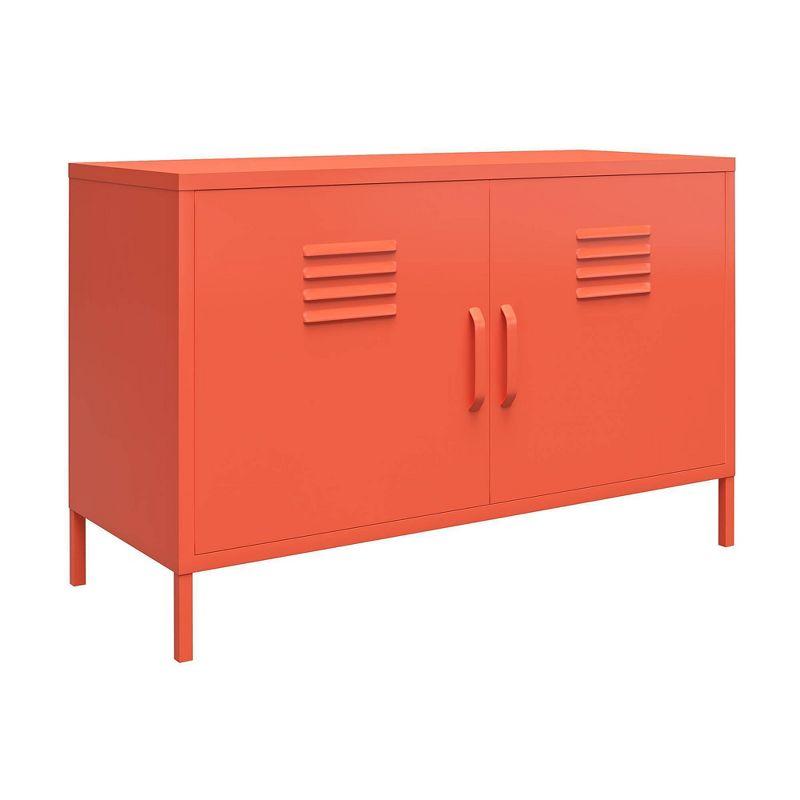 Cache Unfinished Metal Accent Cabinet