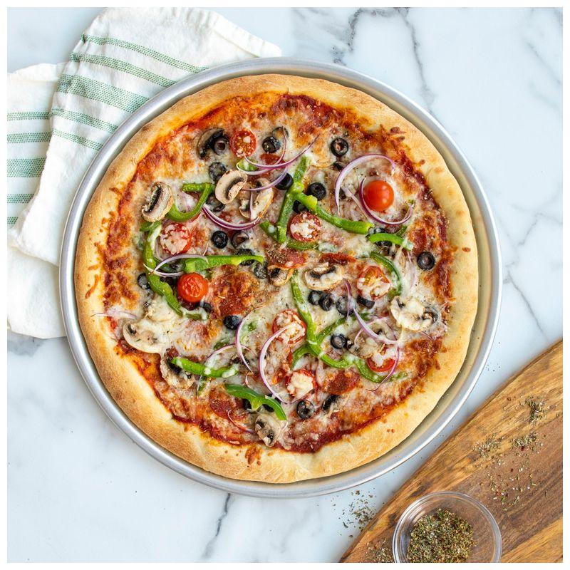Nordic Ware Natural Commercial 14" Traditional Pizza Pan