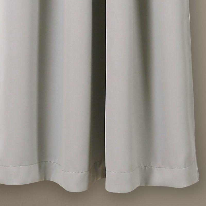 Insulated Polyester Blackout Curtain Pair (Set of 2)