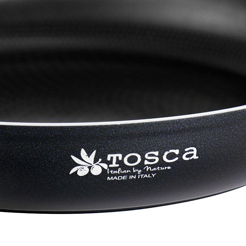 Tosca Cortona 10 Inch Nonstick Aluminum Frying Pan in Cool Black