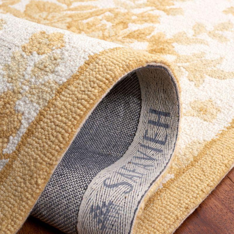 Chelsea HK250 Handmade Area Rug - 8'x10' - Ivory/Gold - Safavieh