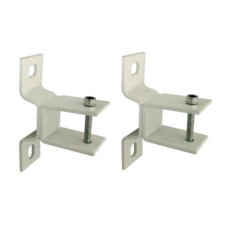 ALEKO ALEKO White Metal Wall Mounting Bracket for Awning (Set of 2)