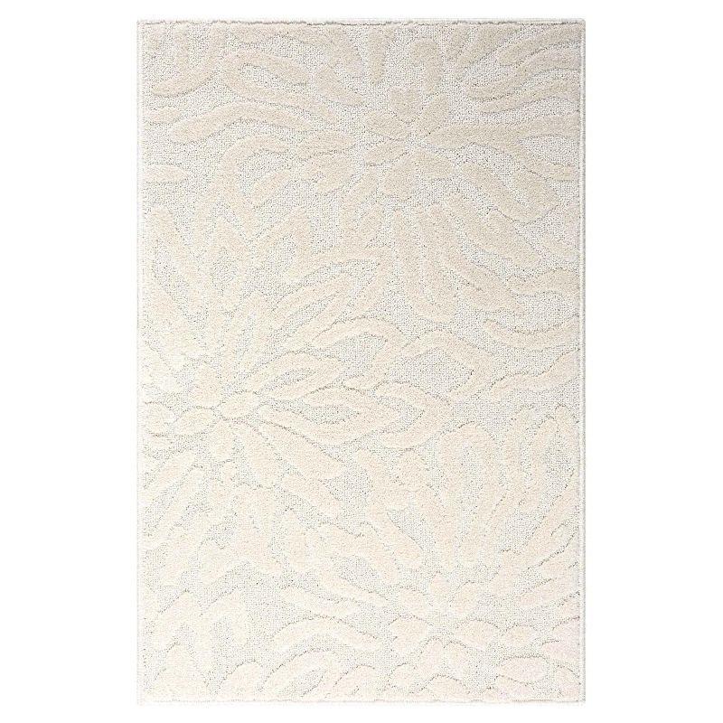 Abstract Floral Area Rug