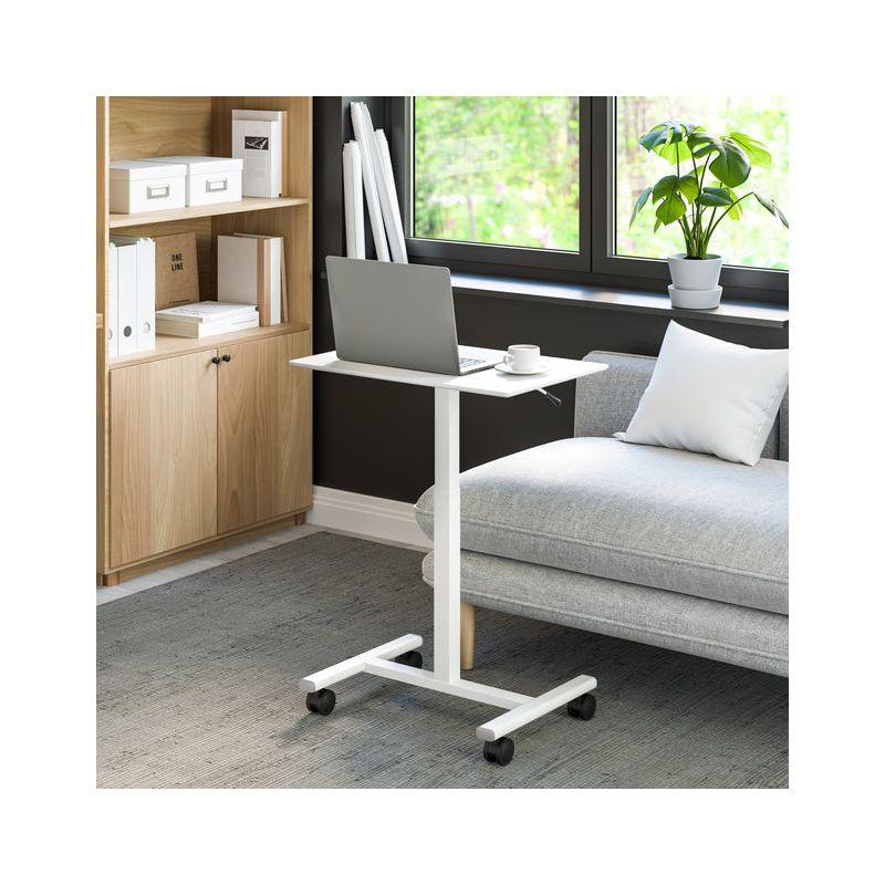 airLIFT® 25.6" Adjustable Height Mobile Rolling Laptop Cart Desk