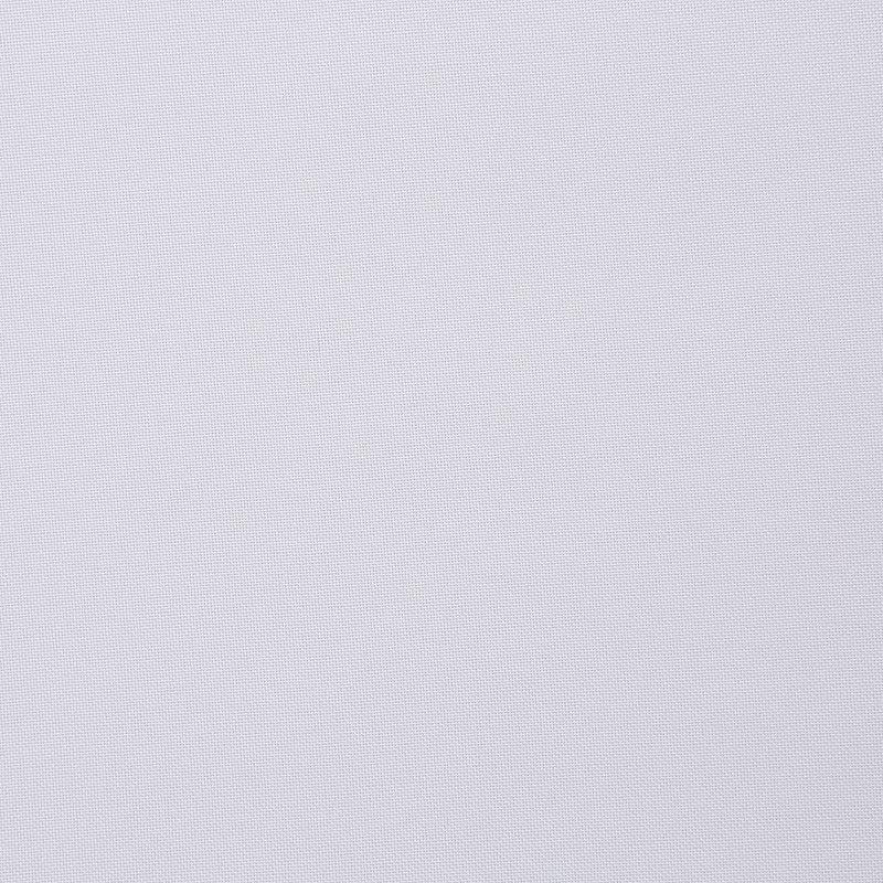 40"x108" No. 918 Light Filtering Semi-Sheer Joshua Heathered Texture Tab Top Curtain Panel White: Transitional Style, Machine Washable