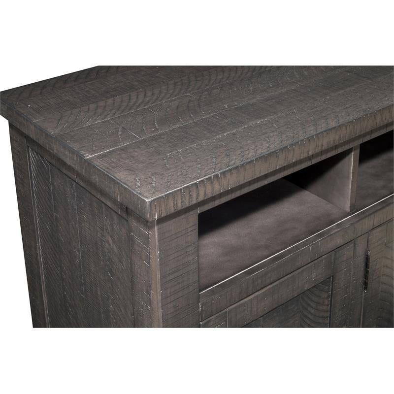 Martin Svensson Home West Mill 65" Solid Wood TV Stand Gray