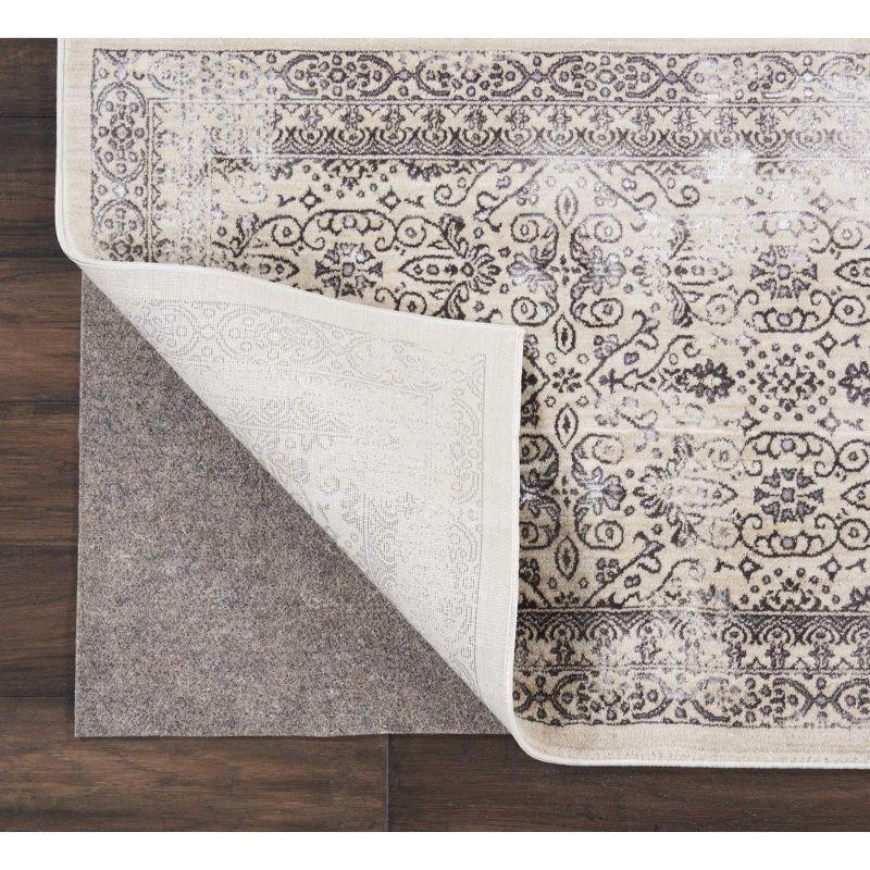 Nourison Rug-Loc Dual Sided Grey Rug Pad