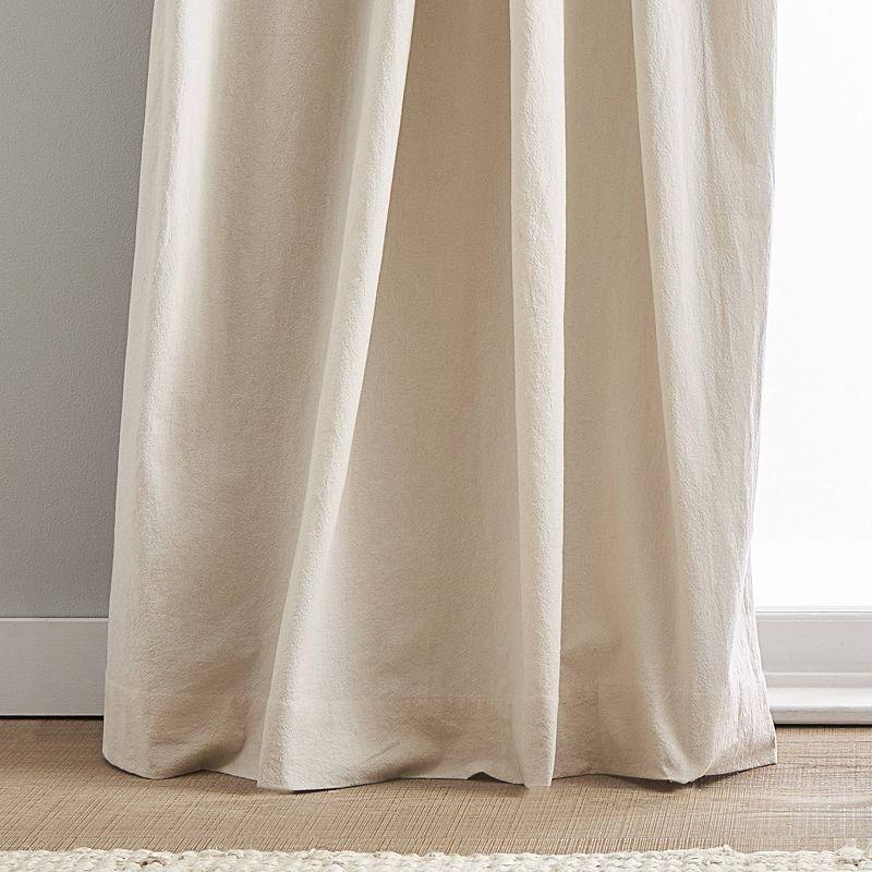 Peri Home Cotton Blend Room Darkening Curtains / Drapes Pair (Set of 2)