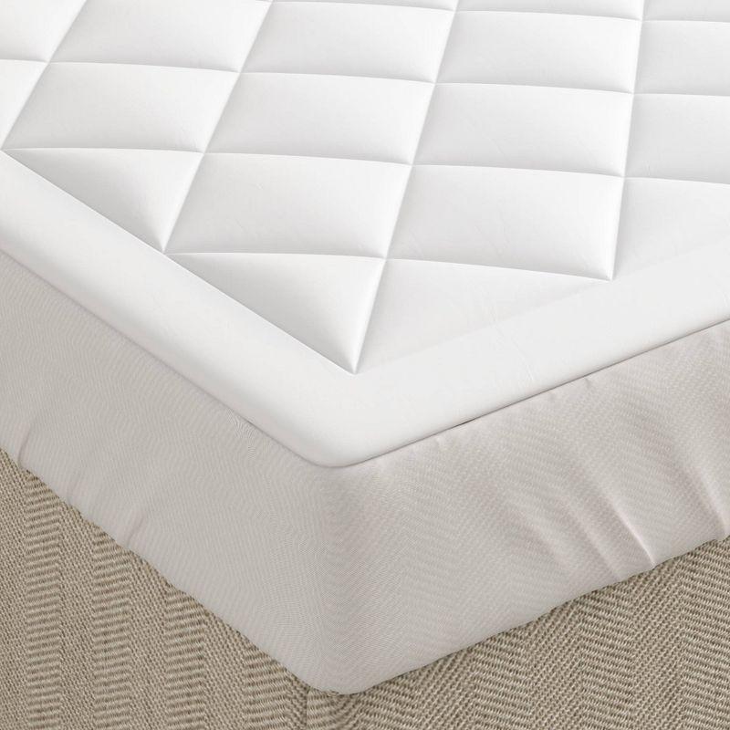 Sleep Philosophy Full Amity Waterproof Sofa Bed Mattress Pad: Microfiber Protector, Quilted, Water-Resistant