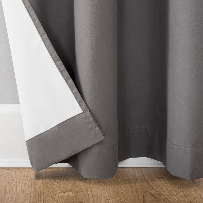 Sun Zero Blackout Cyrus Thermal Grommet Curtain Panel