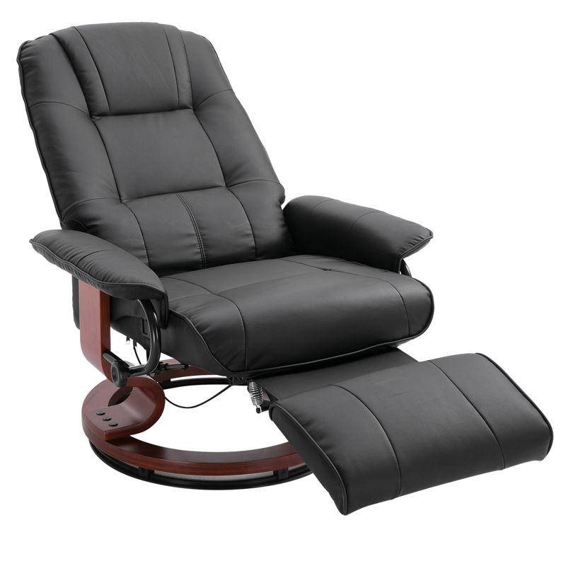 Faux Leather Recliner