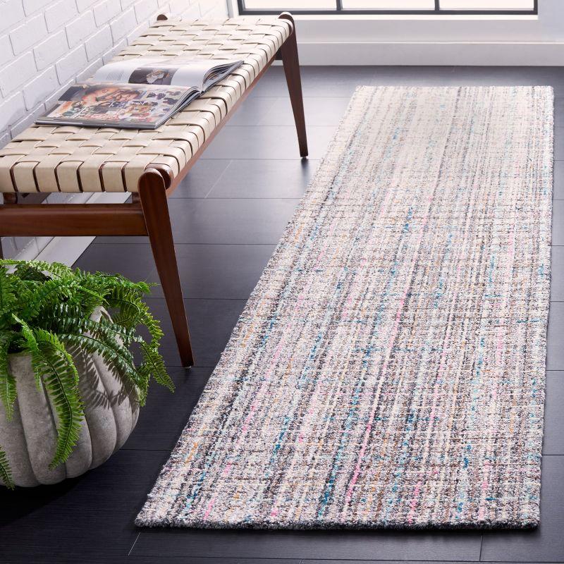 Abstract ABT490 Hand Tufted Area Rug - Pink/Brown - 6'x9' - Safavieh.