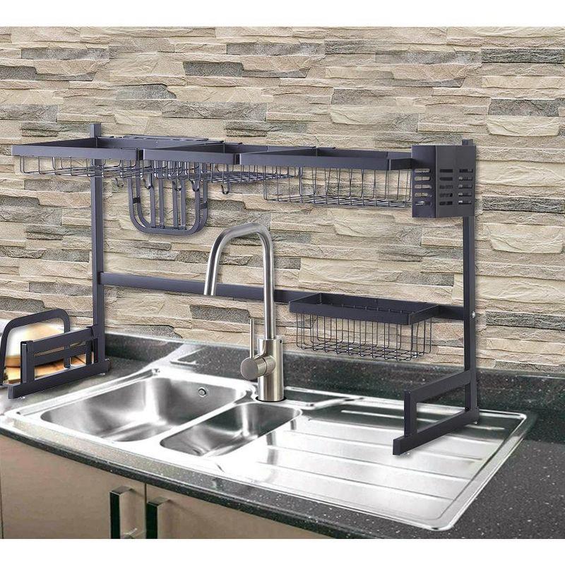 Lexi Home X-Large Over the Sink Dish Rack Drainer