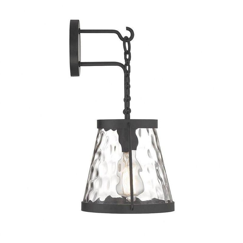 Savoy House Crawford 1 - Light Wall Light in  Matte Black