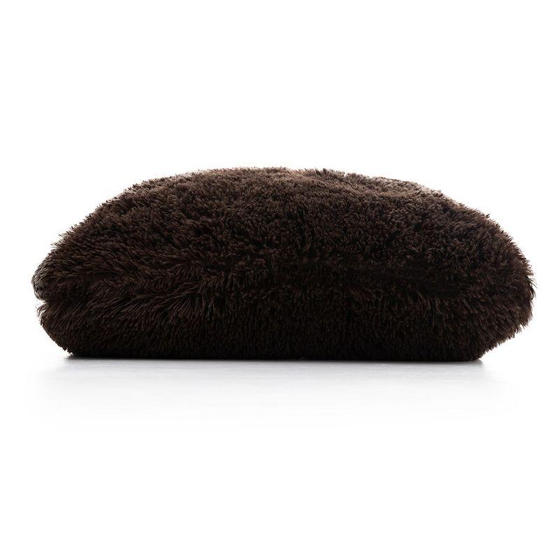 Faux Fur Throw Pillow