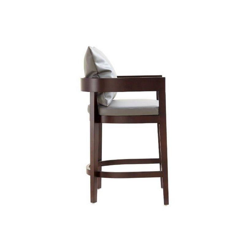 Ritz Beech Wood Counter Height Barstool - Manhattan Comfort