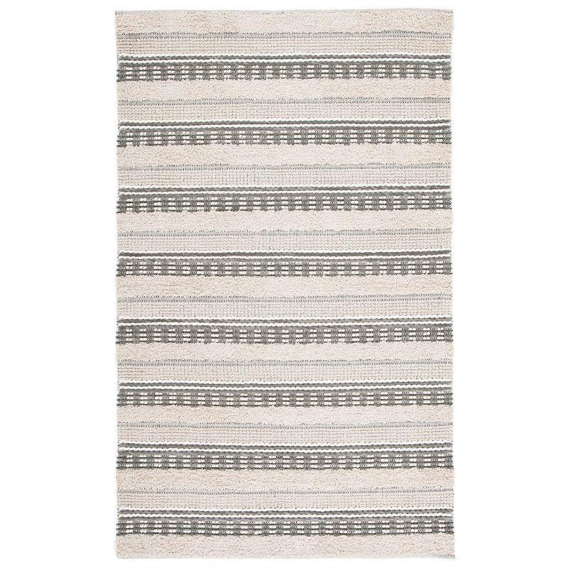 Natura NAT651 Hand Woven Area Rug - Beige/Grey - 8'x10' - Safavieh.